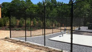 Vinyl Chain Link Fence