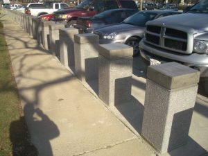 safety bollards hercules fence va beach norfolk virginia