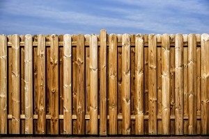 wood fence