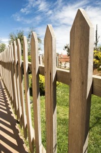 wood fence