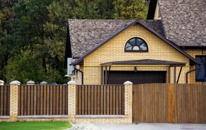 wood fence